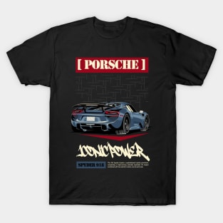 Vintage Porsche 918 T-Shirt